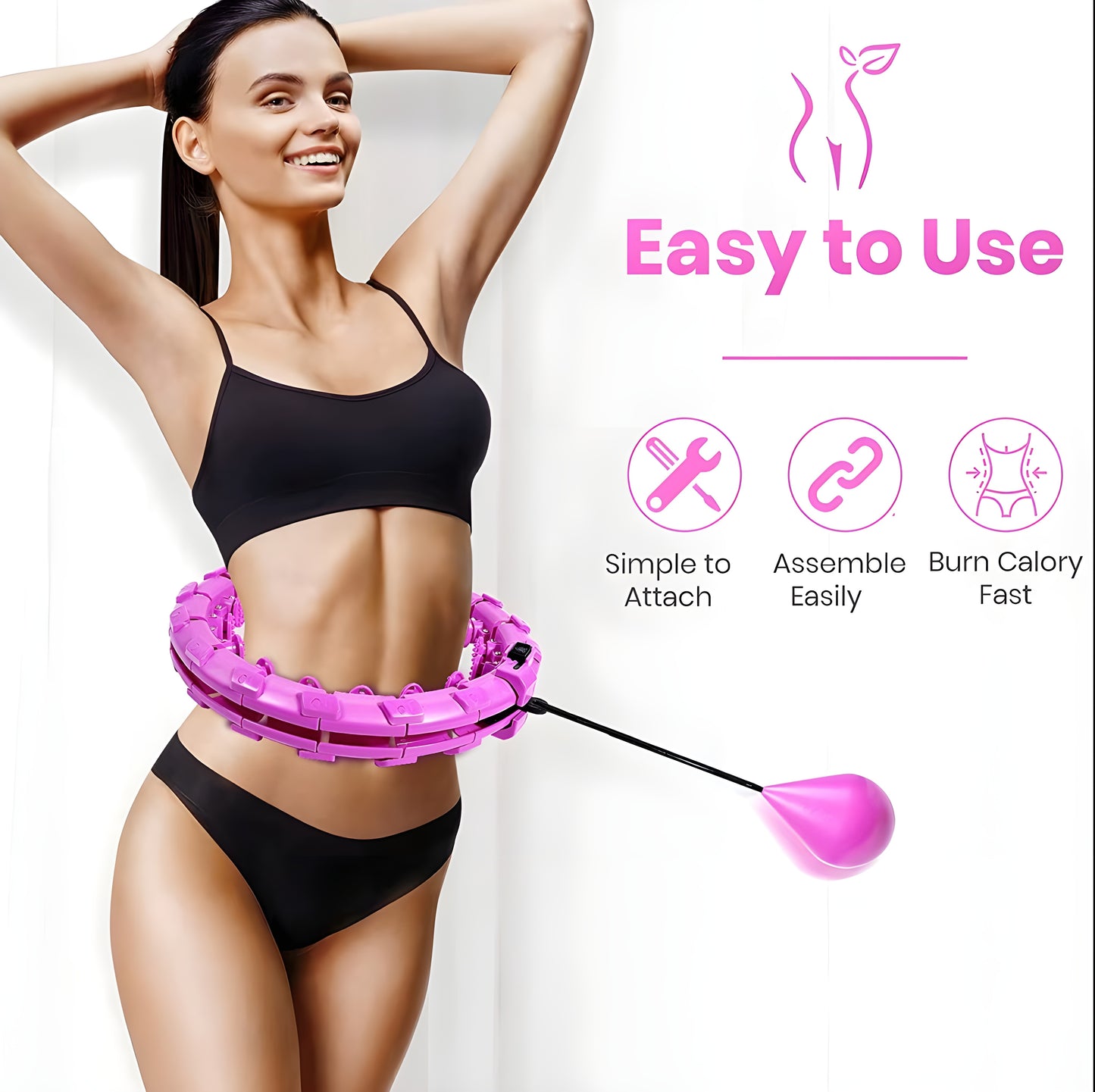 BodyRevive Lab™ Intelligent Weight Loss Hula Hoop