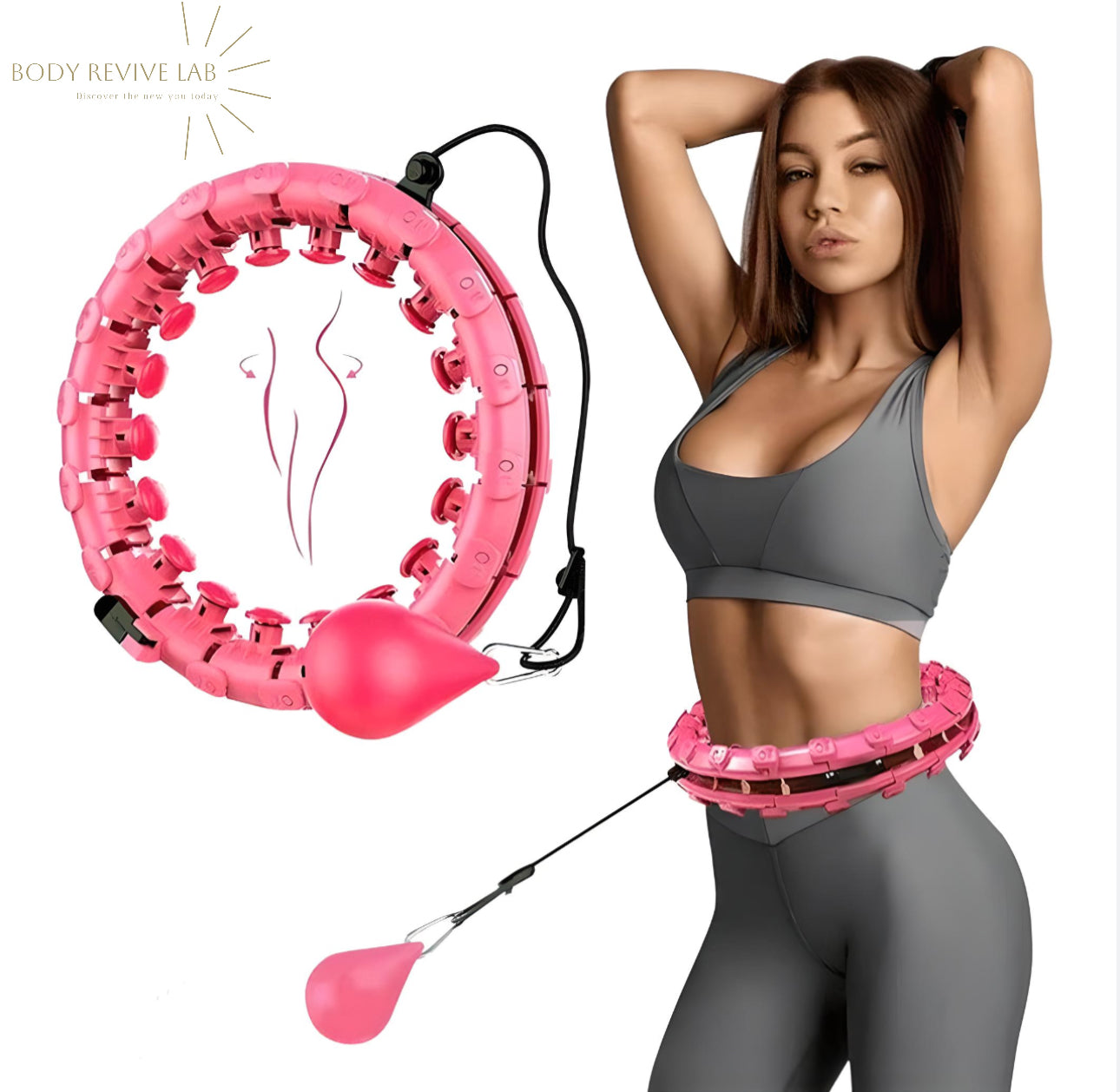 BodyRevive Lab™ Intelligent Weight Loss Hula Hoop